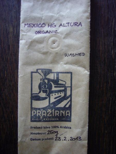 Pražírna - Mexico HG Altura Oraganic Washed